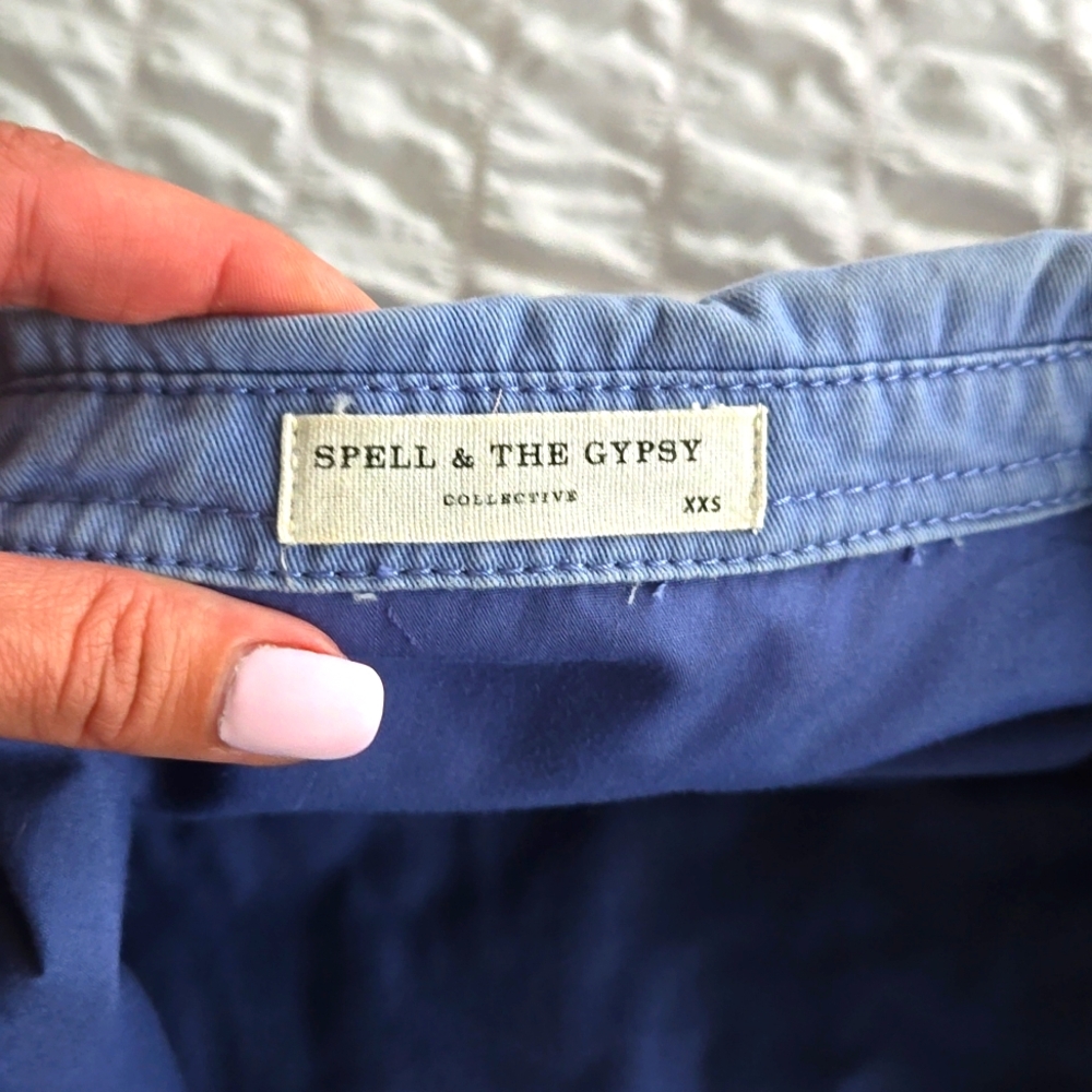 Spell & The Gypsy Collective Blue Belle Jacket View 6